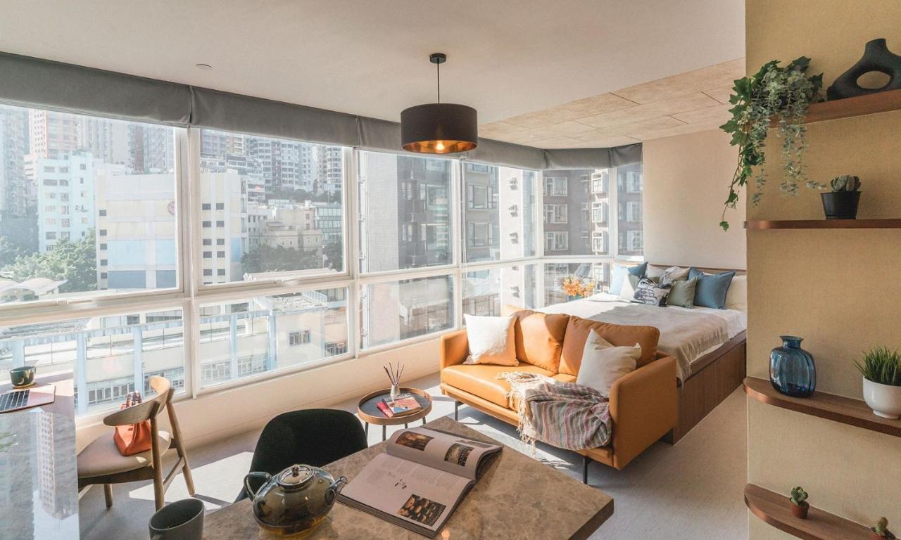 Weave Suites - Central West Hongkong Exteriör bild