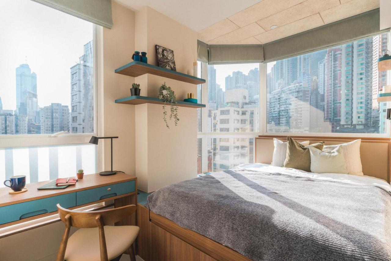 Weave Suites - Central West Hongkong Exteriör bild