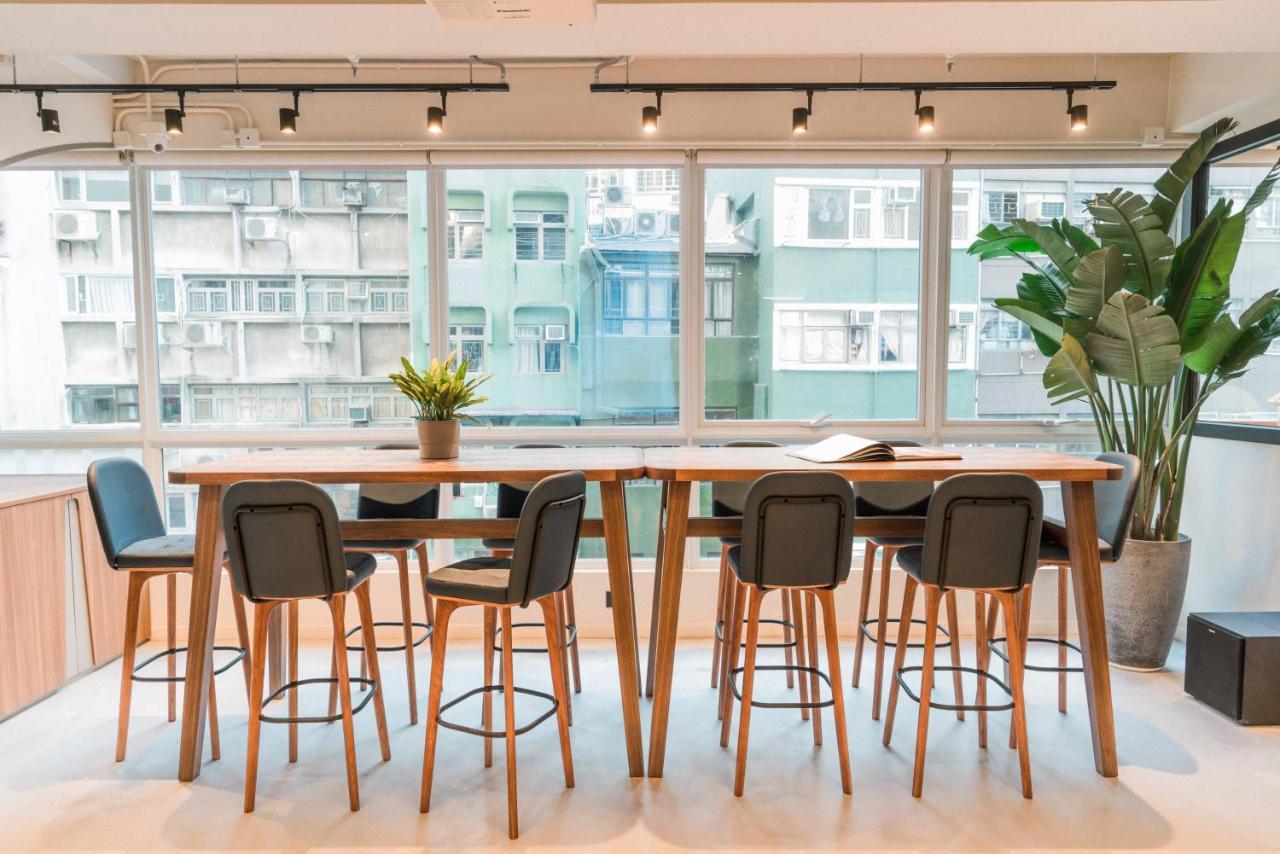 Weave Suites - Central West Hongkong Exteriör bild