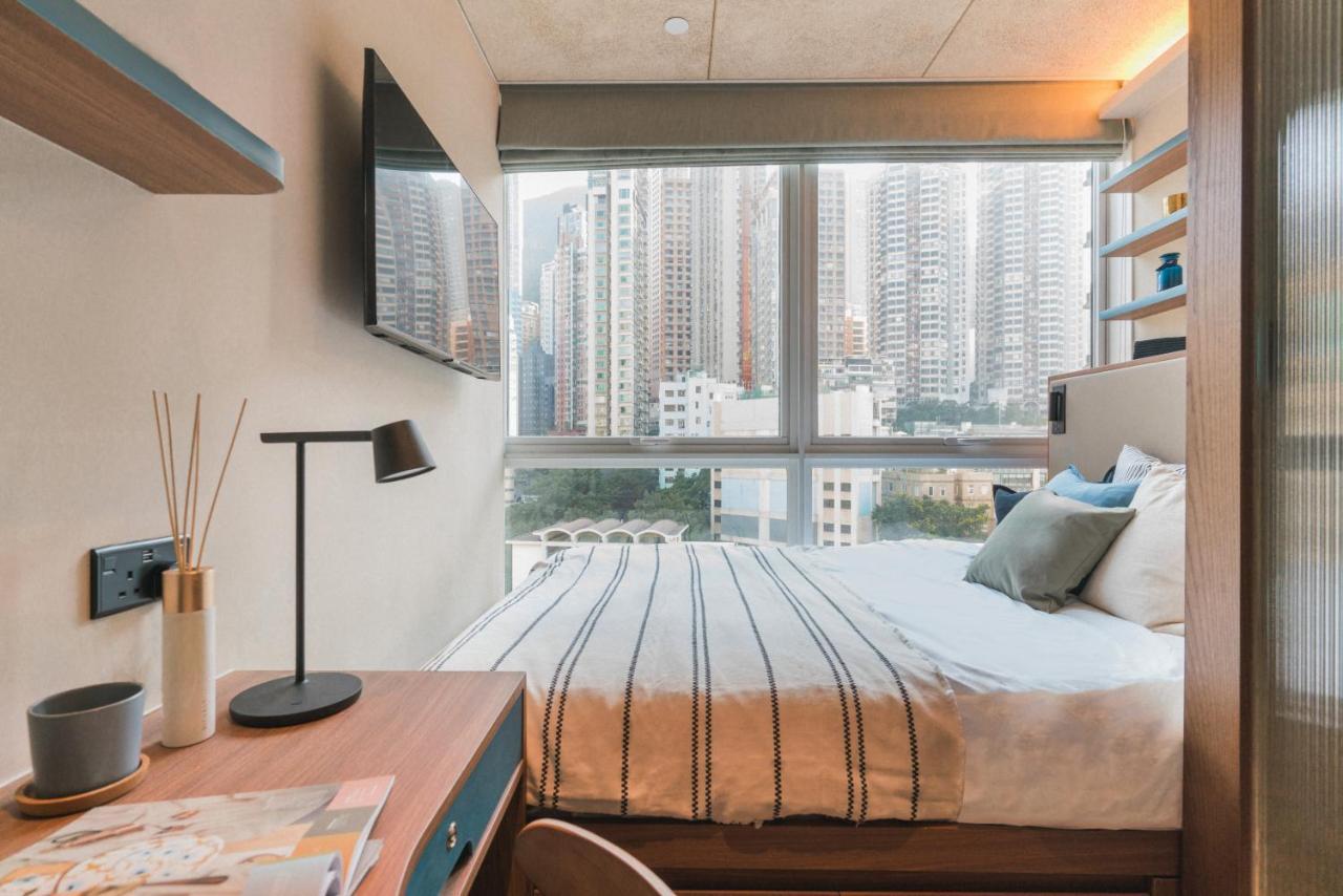 Weave Suites - Central West Hongkong Exteriör bild