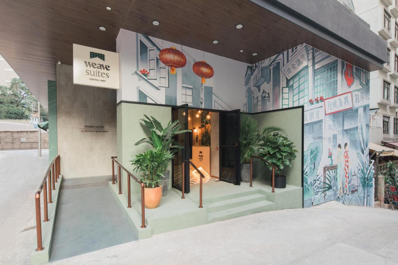 Weave Suites - Central West Hongkong Exteriör bild